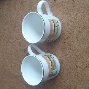 Villeroy & Boch 'Naif' 2 mug set.